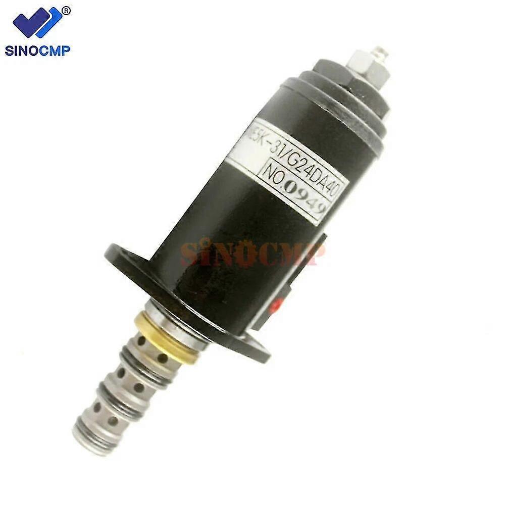 Kwe5k-31 G24d40 Yn35v00020f1 Hydraulikpumpen-magnetventil Für Kobelco Sk200-3 Sk200-2 Sk200-5 Hydraulikbagger (3 Monate Garantie)