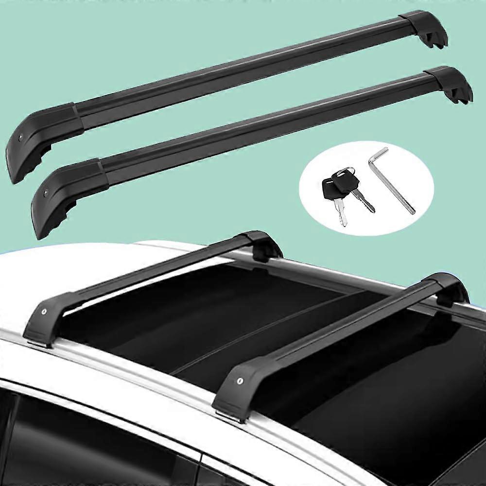 Querträger Kompatibel Mit Land Rover Discovery 5 (2017-2025), Verstellbare Aluminium-querträger Mit Diebstahlsicherung, Maximale Traglast 68 Kg (150 Lbs).