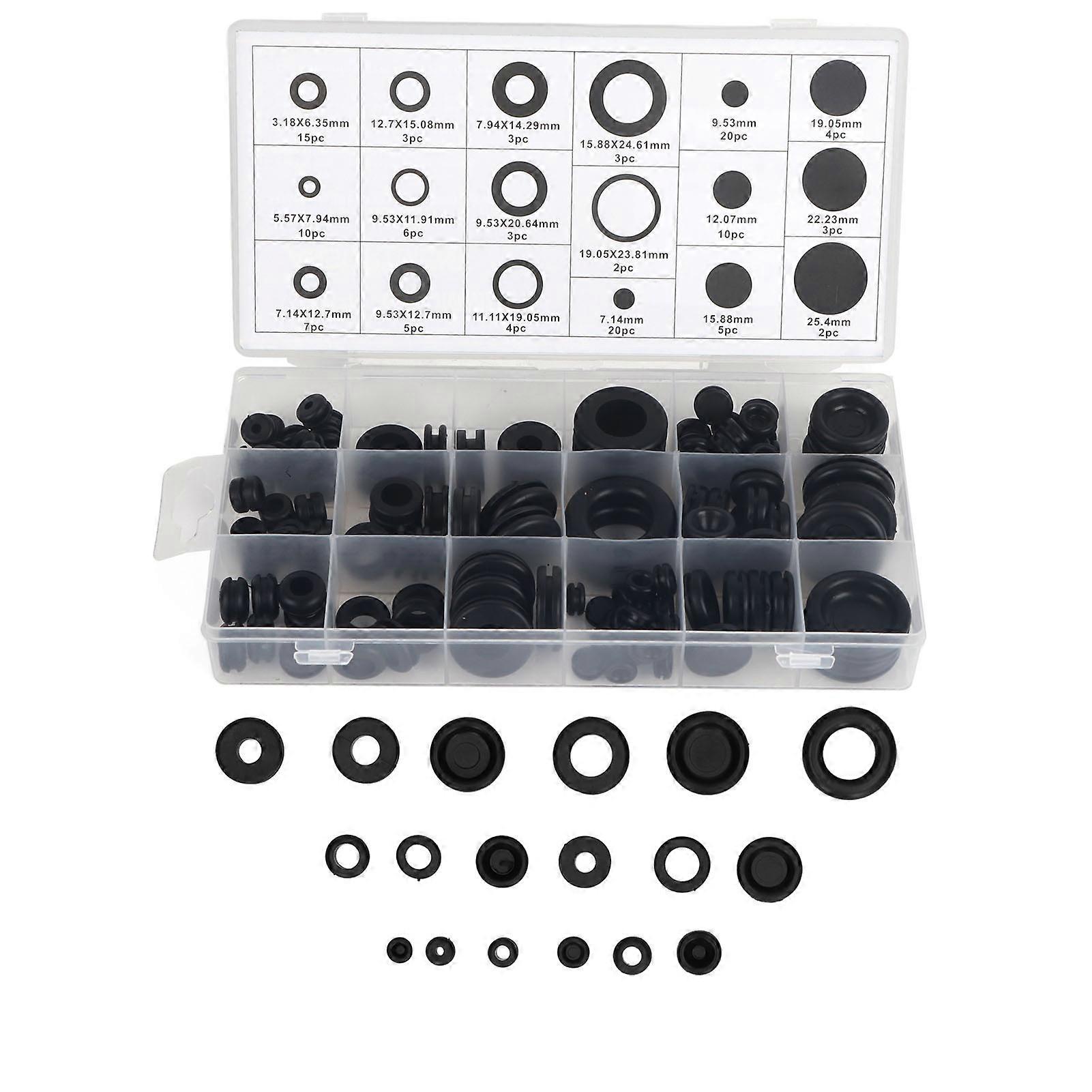 Satz Mit 125 Gummidichtungen Für Elektrische Zylinder, Ventile Und Pumpen
