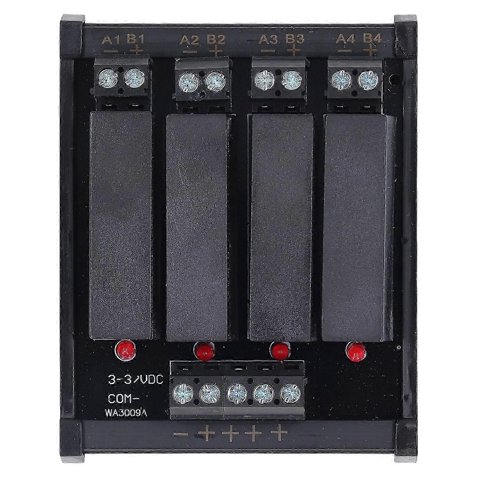 4-poliges Dc/dc-relaismodul, Din-schienenmontage, Halbleiterrelais, Gemeinsamer Minuspol, 332 V Eingang, 58 A, 560 V Last
