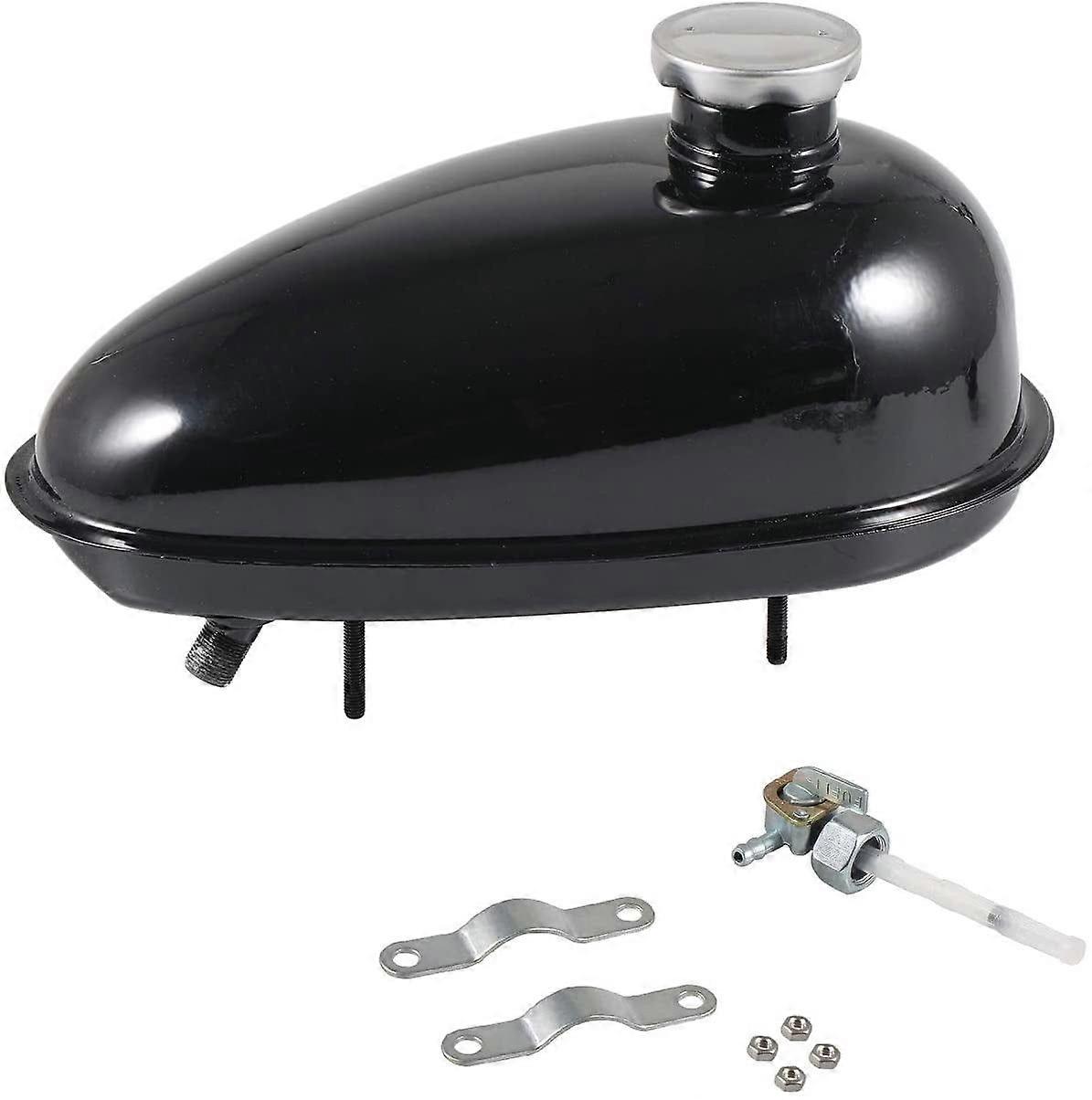 3-liter-benzintank Mit Deckel Für Motorisierte Fahrräder Mit 80 Cm³, 60 Cm³, 66 Cm³ Und 49 Cm³ Hubraum.