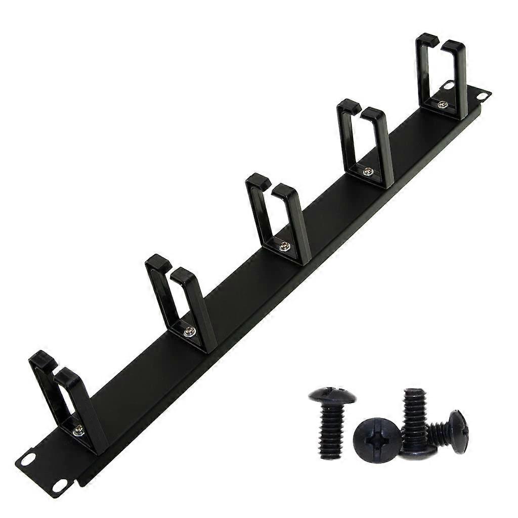1he-kabelmanagement-panel Für 19-zoll-netzwerkserver-racks, Robuster Kabelorganizer Aus Metall