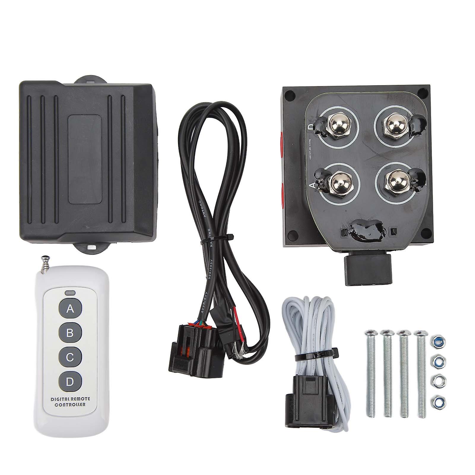 Boroco 200 Psi 12v Automatischer Verteilerblock, Bodenventilblock, Luftfederung, Vierstufige Einstellung Mit Fernbedienung