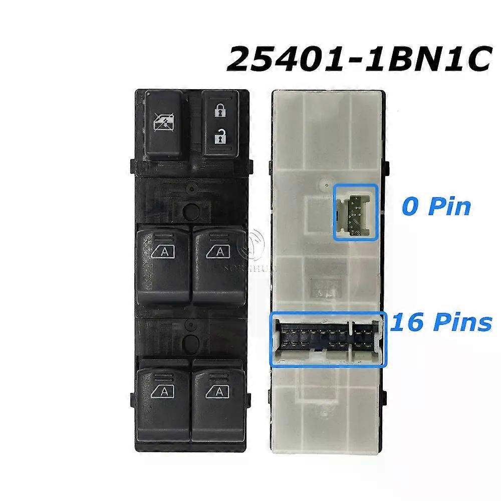 Sorghum 25401-1bn1c 254011bn1c Hauptschalter Für Elektrische Fensterheber Für Nissan Q40 Qx50 Qx70 Infiniti Fx35 Cls51