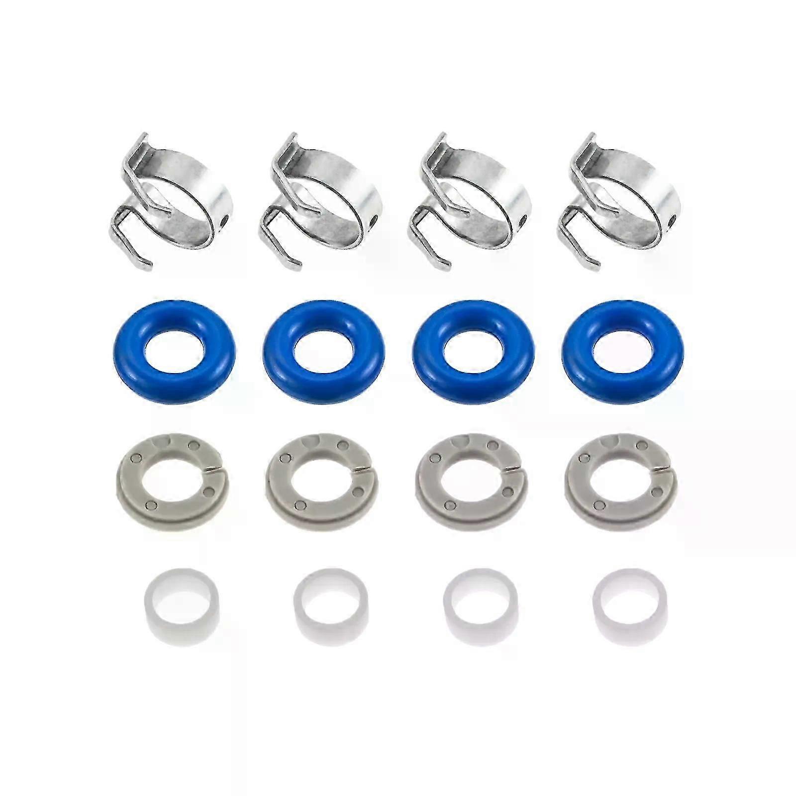 Reparatursatz Für Kraftstoffeinspritzdüsendichtungen (4 Sätze), Kompatibel Mit: Ford Escape Ab 2013, Ford Fiesta Ab 2014, Ford Fusion 2013–2014, Ford Transit Connect Ab 2014