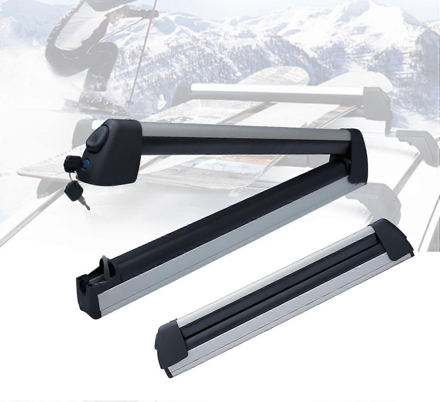 Abschließbarer, Auf Dem Dach Montierter Ski- Und Snowboardträger Für Mg One 2022–2025, Aus Aluminiumlegierung, Für 4 Paar, Mit Diebstahlsicherung.