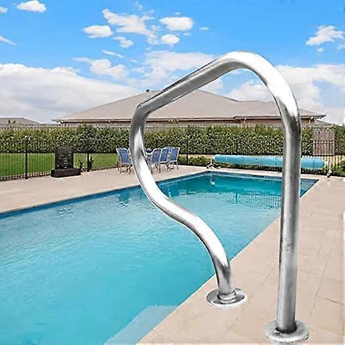 Poolgeländer Mit Schnellbefestigungsfuß, Ergonomischem Griff, Robustem Poolgeländer Für Bequemen Einstieg