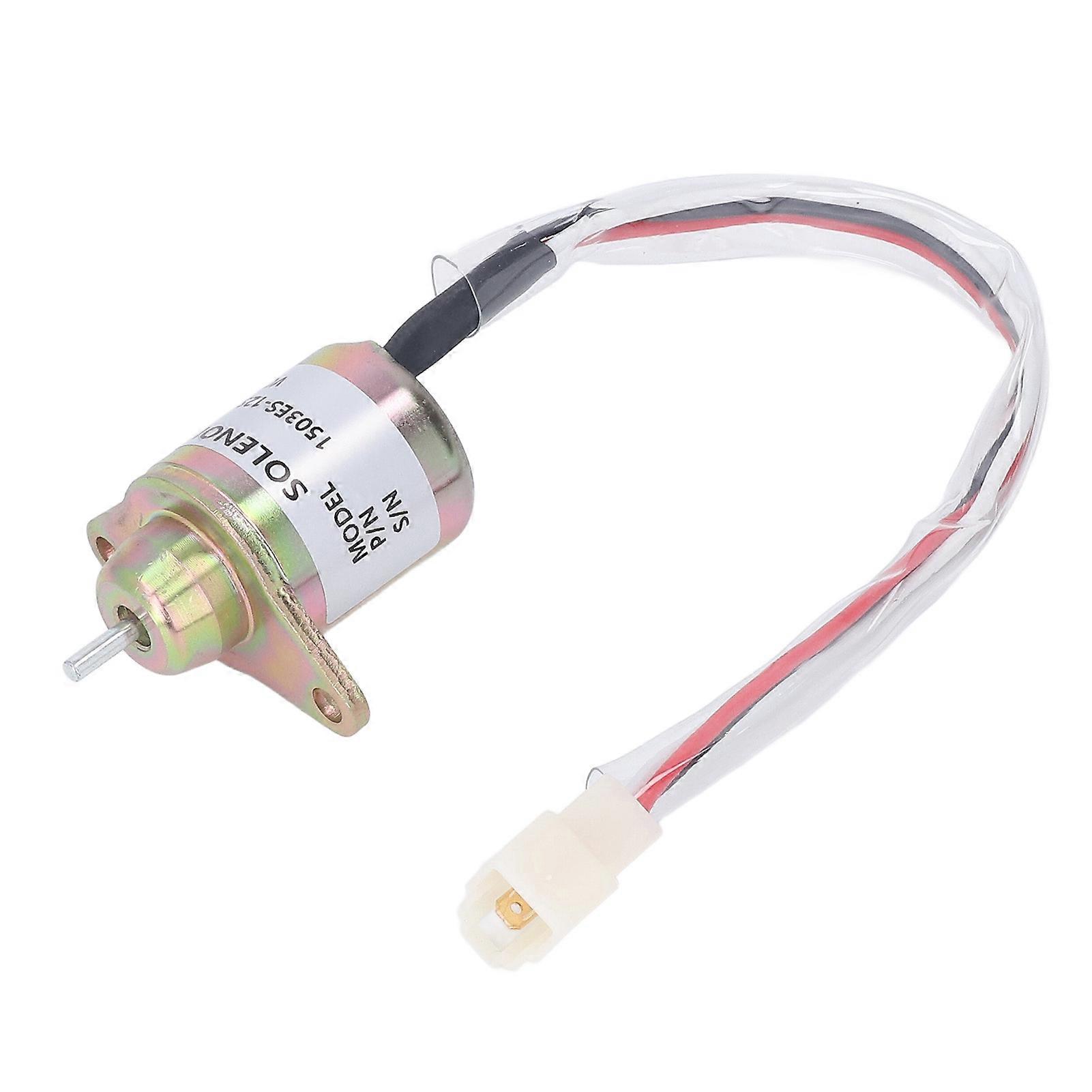 Risegun Stop Sole Kraftstoff- Und Flammenabsperrventil Für Bagger, 12 V Dc, Modell 1503es-12s5suc5s, Motorzubehör