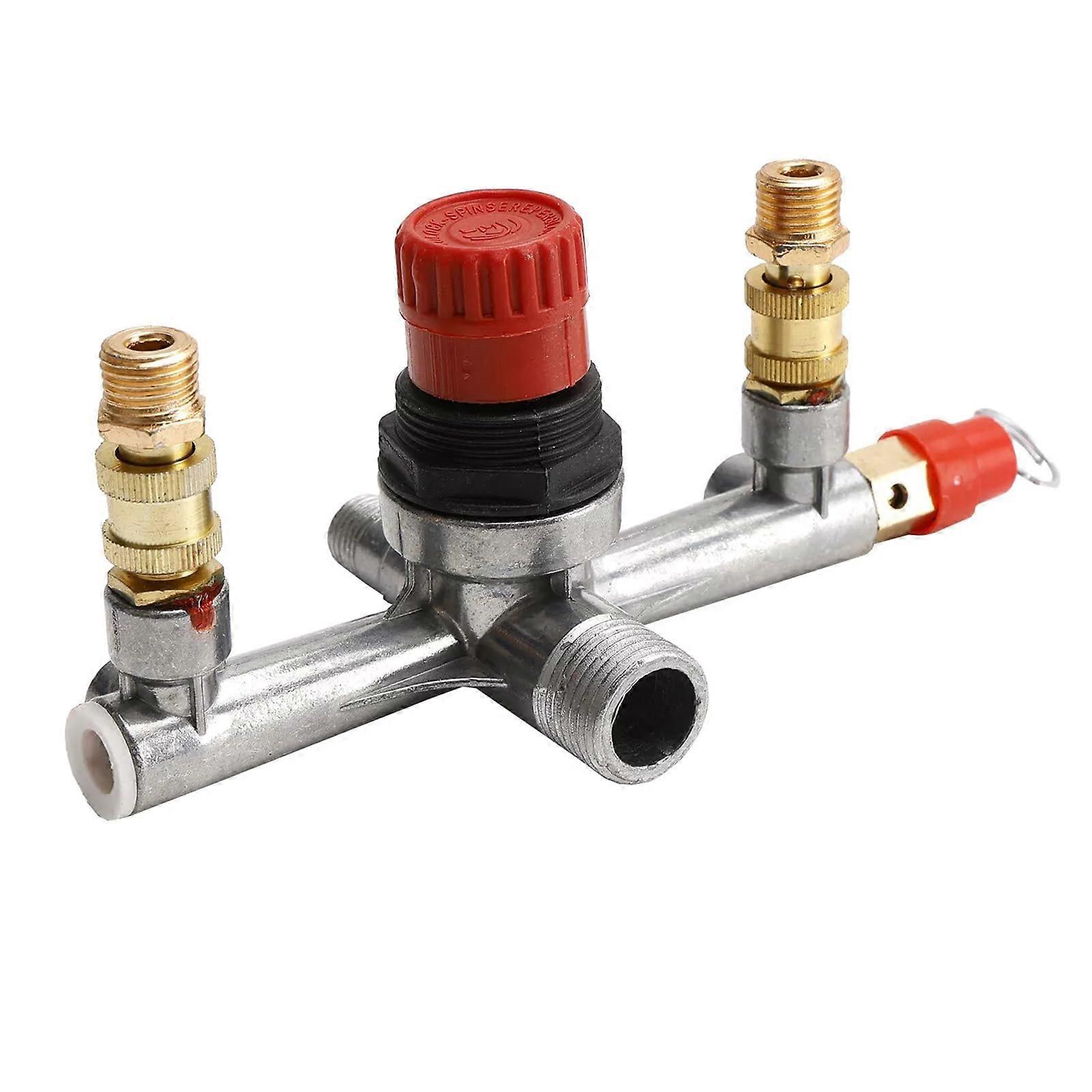 Werkzeug Zur Steuerung Des Druckventils Eines Luftkompressors Aus Aluminium, Regler, Manometer