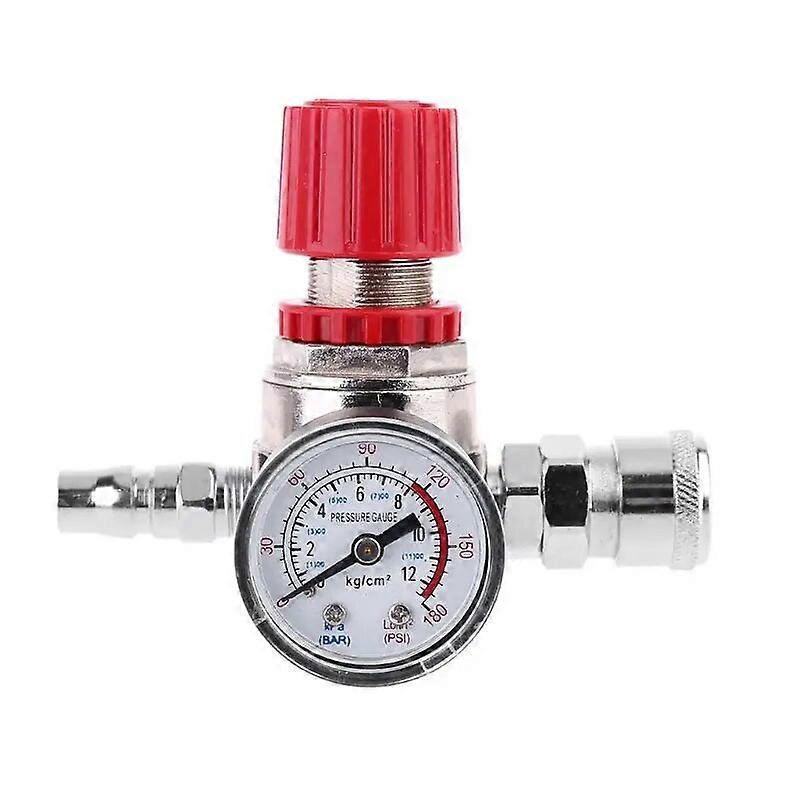 Manometer Mit Regler Und Stecker/buchse Für Zubehör Für Luftkompressoren Und Luftpumpen