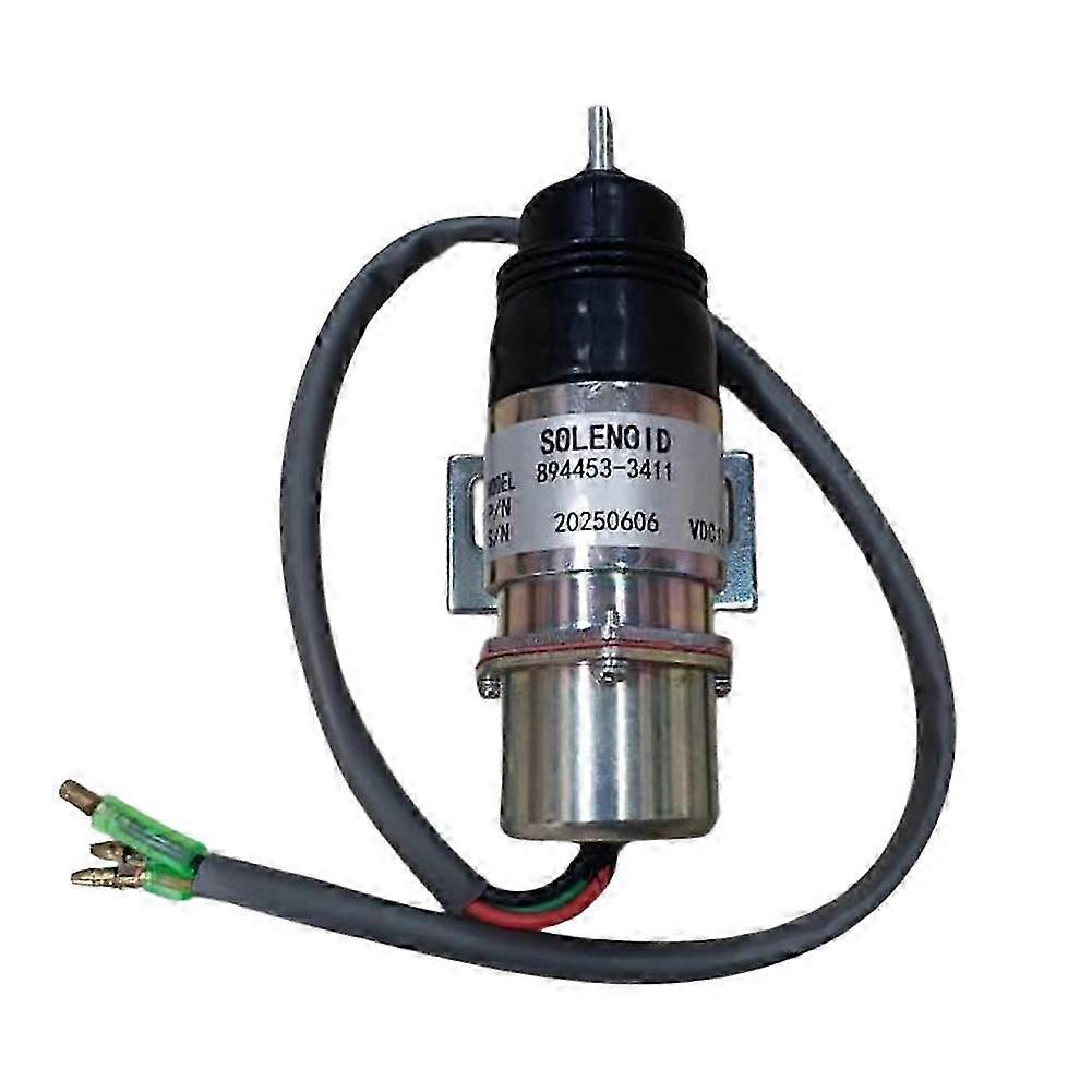 12v-absperrmagnetventil Für Hitachi-, Isuzu- Und Kobelco-bagger (mv1-58 894453-3411)