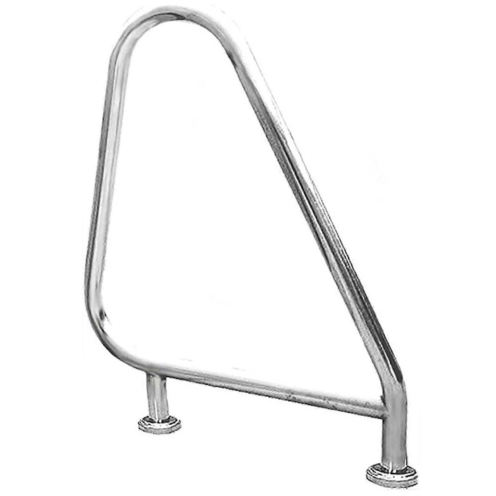 Edelstahl-poolgeländer Mit Ergonomisch Geschwungenem Design Und Rutschfestem Griff Für Eingelassene Pools
