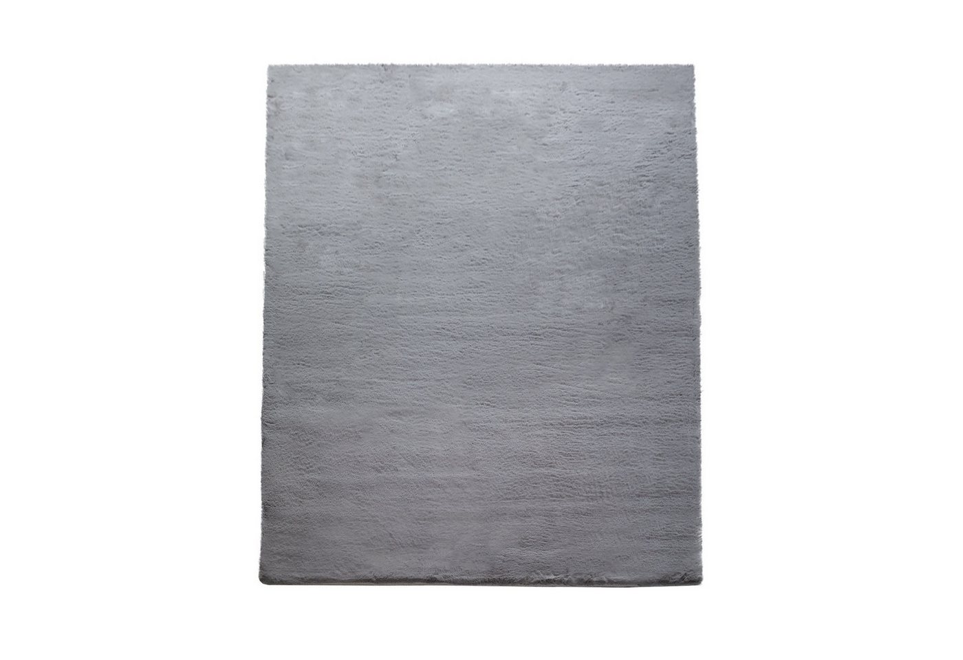 Hochflor Teppich Schlafzimmer Kunstfell Flauschig Kaninchenfell Imitat 80 Cm X 150 Cm X 26 Mm Anthrazit Rechteckig Bild 3