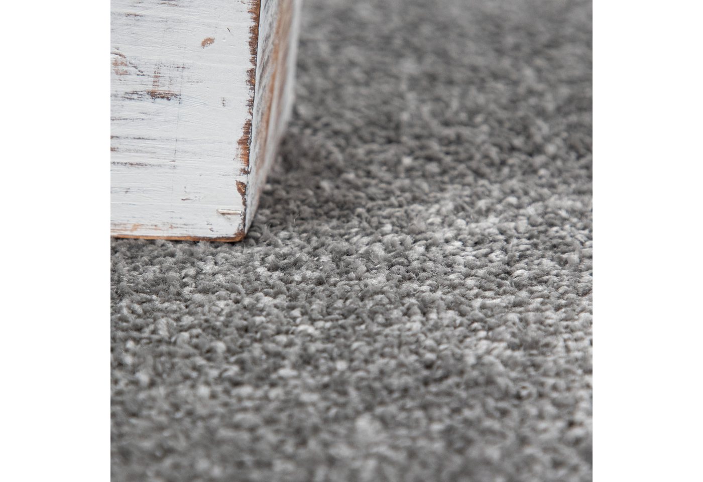 Wohnzimmer Teppich Kurflor Unifarbendes Design Modern Und Zeitlos 80 Cm X 150 Cm X 12 Mm Anthrazit Läufer Bild 2