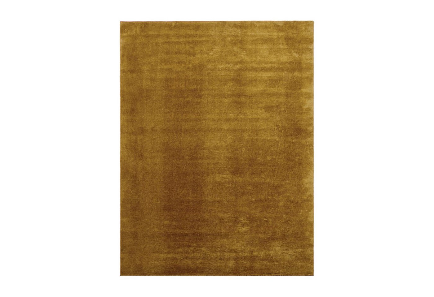 Wohnzimmer Kurzflor Einfarbig Modernes Design Waschbar 60 Cm X 100 Cm X 14 Mm Senf Rechteckig Bild 2