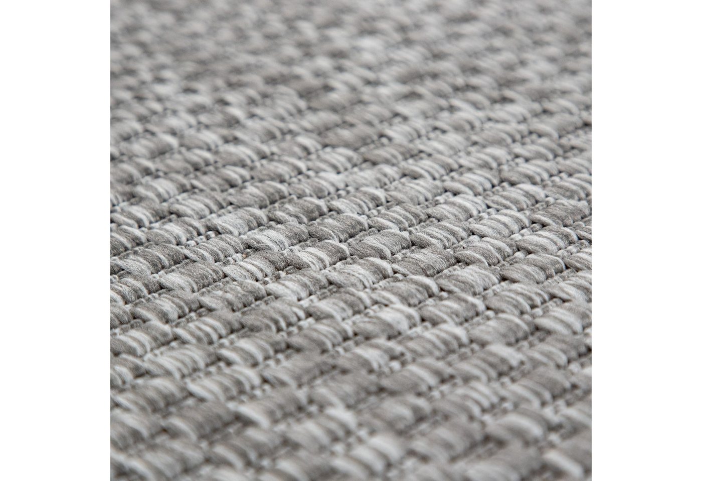 Teppich Outdoor Wohnzimmer Esszimmer Balkon Wetterfest 60 Cm X 100 Cm Grau Läufer Bild 5