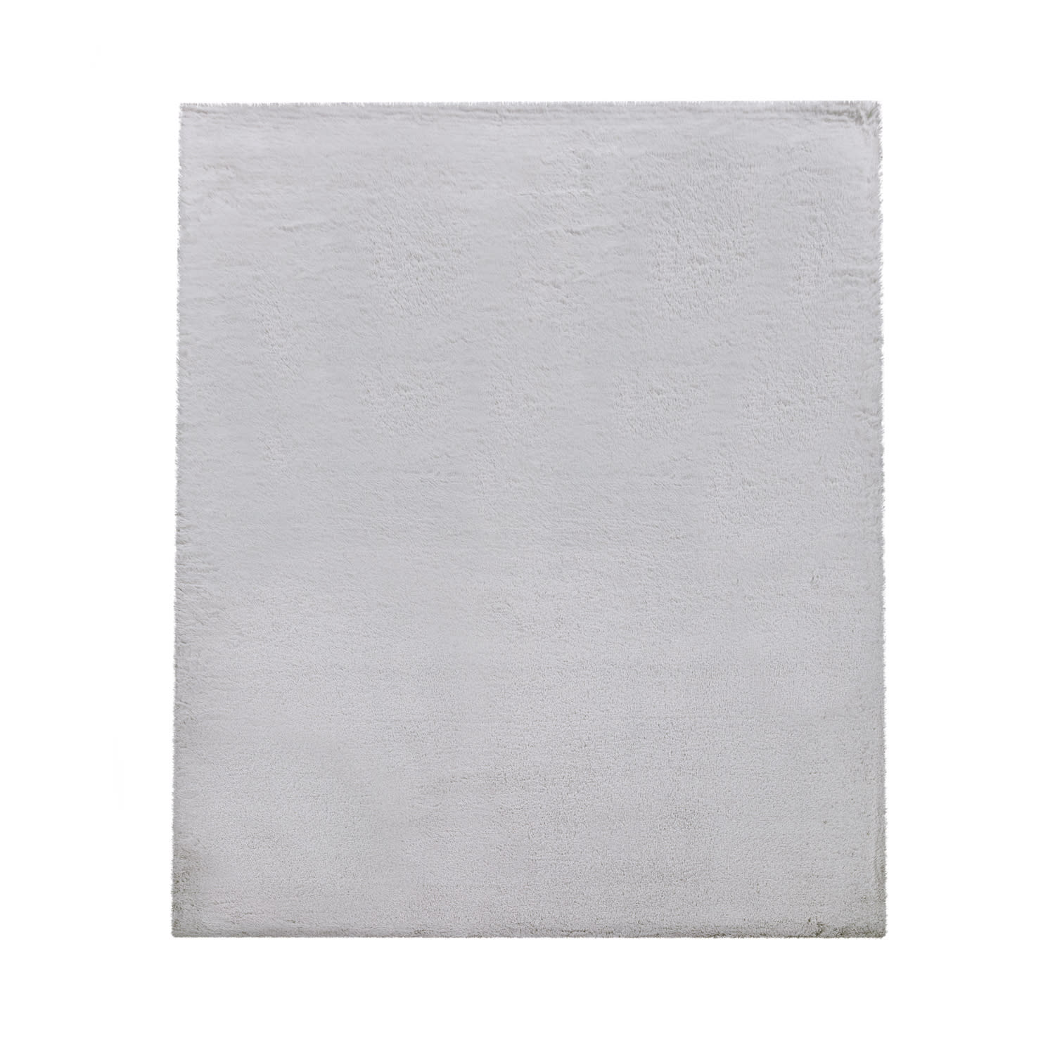 Hochflor Teppich Schlafzimmer Kunstfell Flauschig Kaninchenfell Imitat 200 Cm X 200 Cm X 26 Mm Grau Quadrat