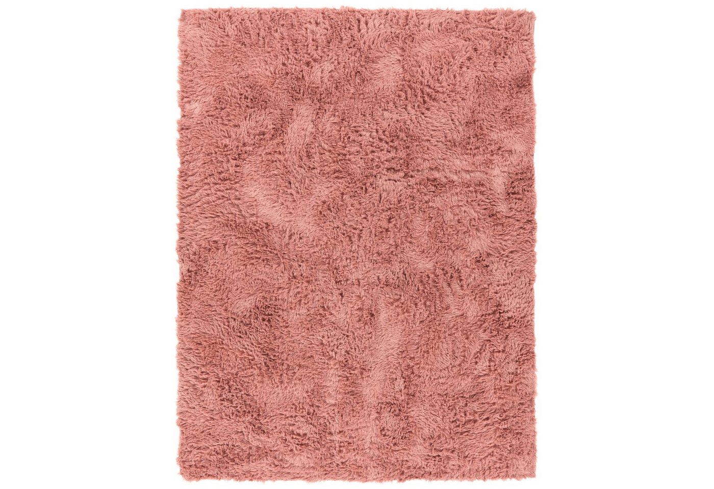 Teppich Wohnzimmer Hochflor Langflor Weich Soft Modernes Einfarbiges Design 60 Cm X 100 Cm X 37 Mm Fuchsia Rechteckig Bild 3