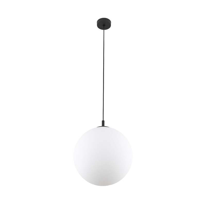 [neuwertig] B-ware Hängeleuchte Esme Pendelleuchte Lampe Dimmbar E27 Schwarz Ø35cm 1-flammig