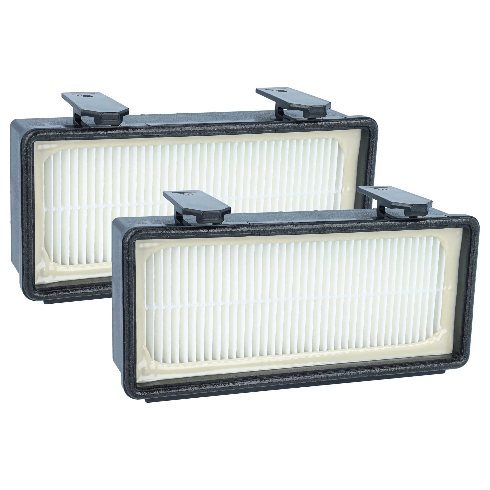 Vhbw 2 Staubsaugerfilter Ersatz Für Kärcher 2.889-424.0, 28894240 Für Staubsauger - Hepa-filter Schwarz Weiß