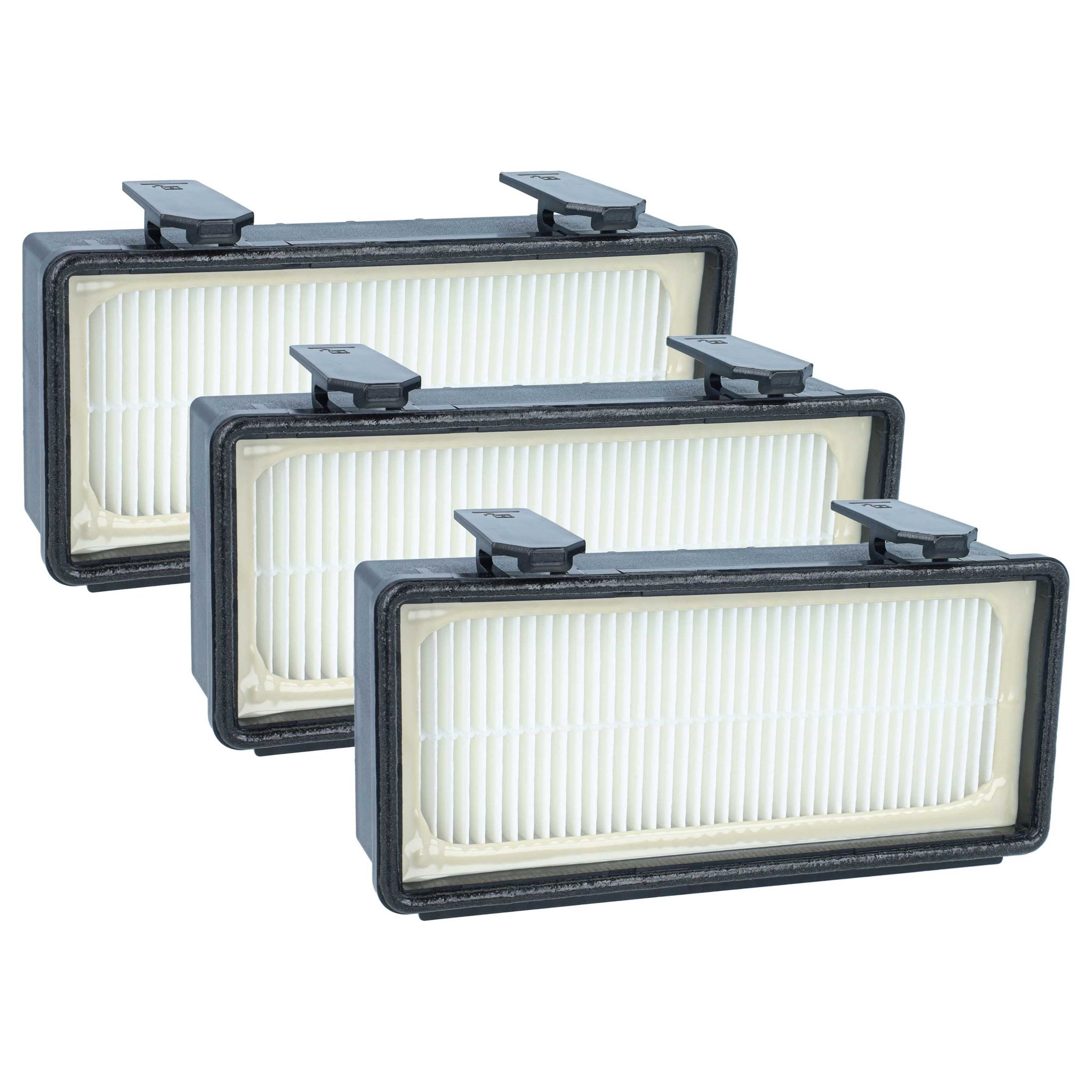 Vhbw 3 Staubsaugerfilter Kompatibel Mit Kärcher T 15/1 Adv, T 10/1 Adv Für T 15/1 Bp Adv, T 10/1 Bp Adv Staubsauger - Hepa-filter Schwarz Weiß