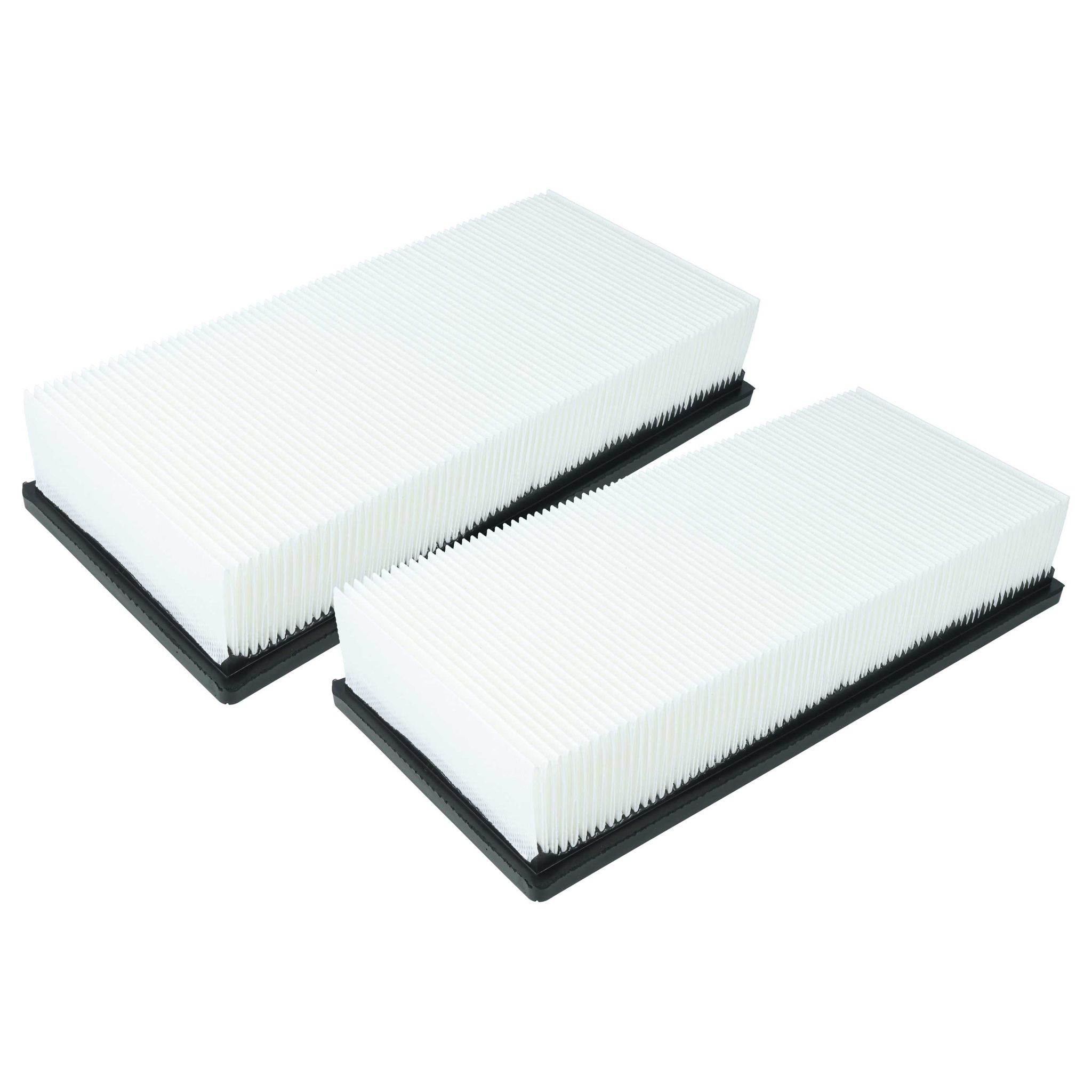 Vhbw 2x Flachfaltenfilter M Kompatibel Mit Kärcher Ivc 60/30 Tact² Lp Für Ivc 60/24-2 Tact² Lp, Ivc 60/30 Tact² Staubsauger