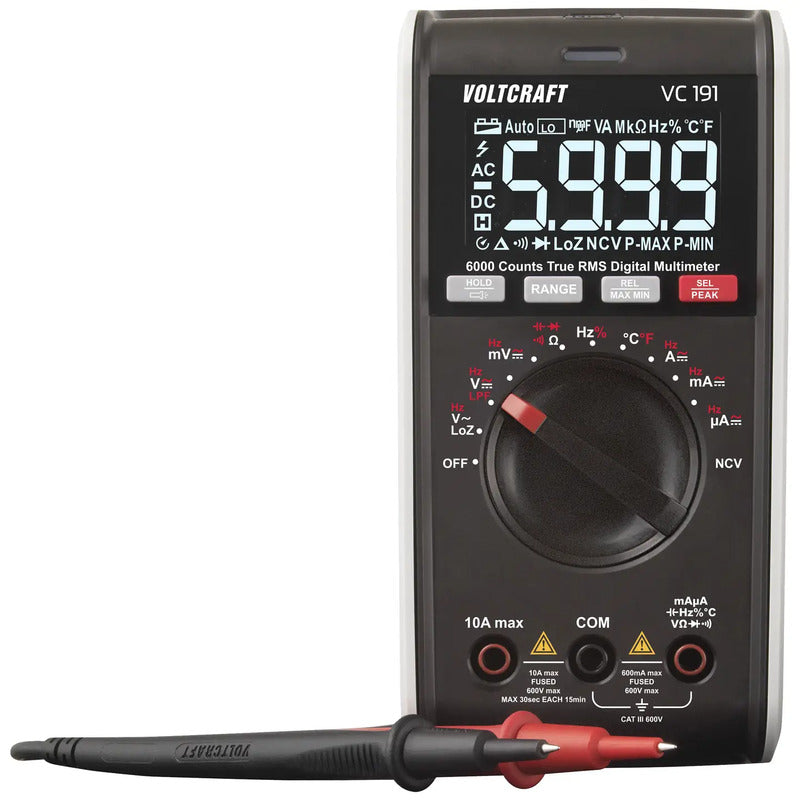 [neuwertig] B-ware Voltcraft Vc191 Hand-multimeter Messgerät Spannungsprüfer Digital Cat Iii 600 V