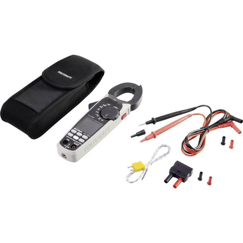 [neuwertig] B-ware Voltcraft Vc-533 Stromzange Digital Cat Iii 600 V Spannungsmessgerät Messgerät