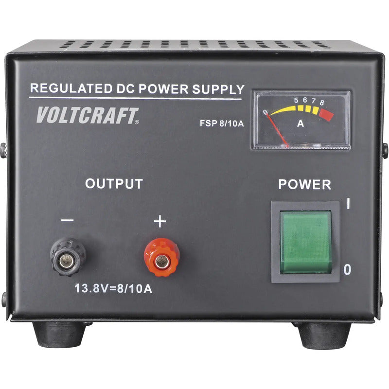[neuwertig] B-ware Voltcraft Fsp-1138 Labornetzgerät 110w 13.8v 8a Linear Geregelt 4mm Buchsen