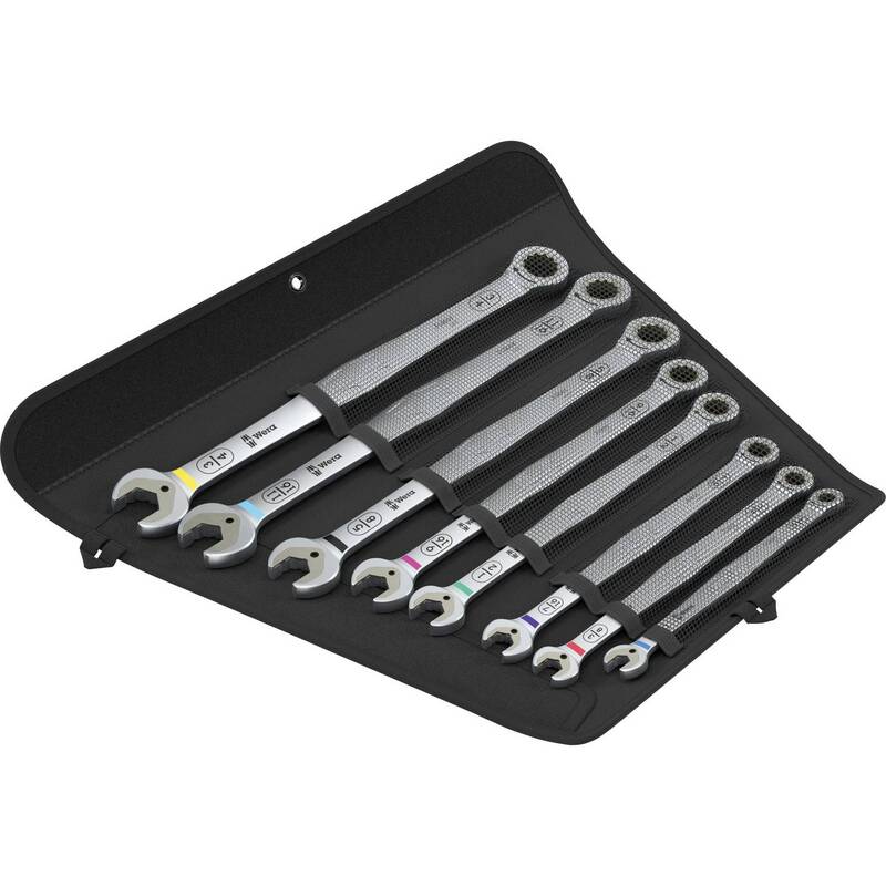 [neuwertig] B-ware Wera Ring-maulschlüssel-satz 6007 Joker Imperial 8-teilig Ratschenwerkzeug Set