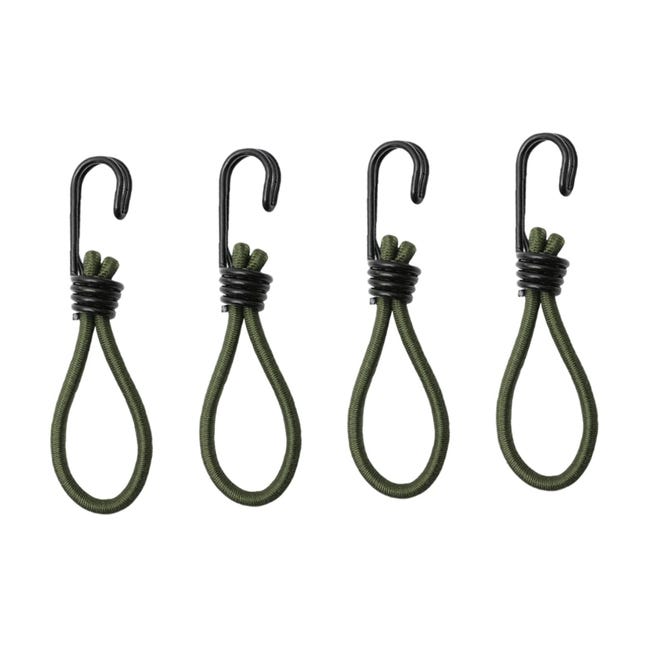 4 Stück Zeltschlaufenhaken Für Elastische Seile, Zeltzubehör, Elastische Seilschlaufenhaken Für Segeltuch