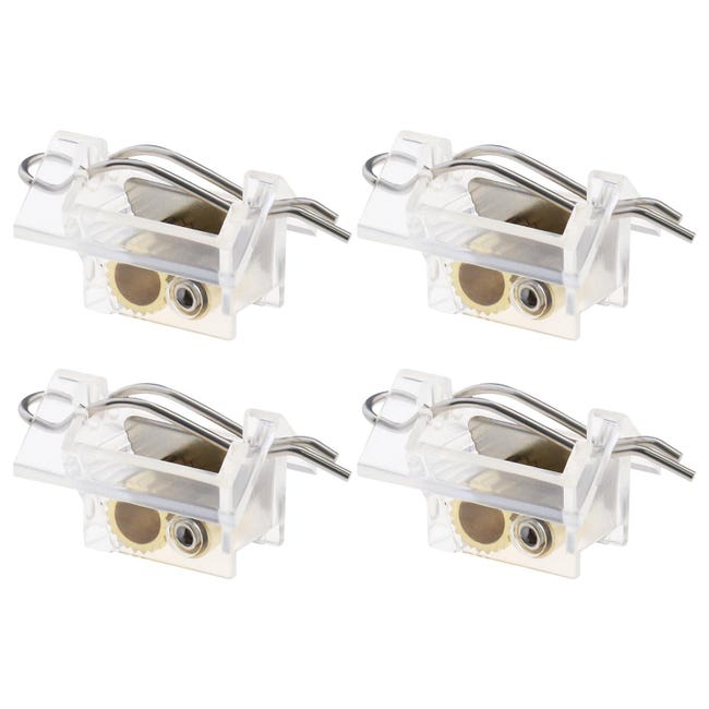 4 Stück Ersatzteile Für Jalousienkordelstopper, Jalousien-hilfsmechanismus, Fensterjalousienkomponenten, Wohnaccessoires, Transparent
