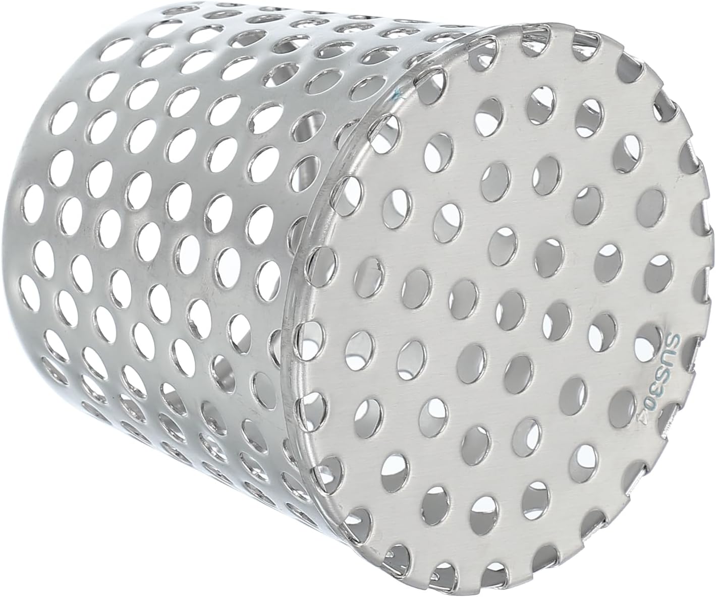 Dachrinnenfilter (75 X 60 Mm / 3" Bis 2,4") – Konisches Edelstahlgitter Für Fallrohre Oder Dachlüftung – Silber