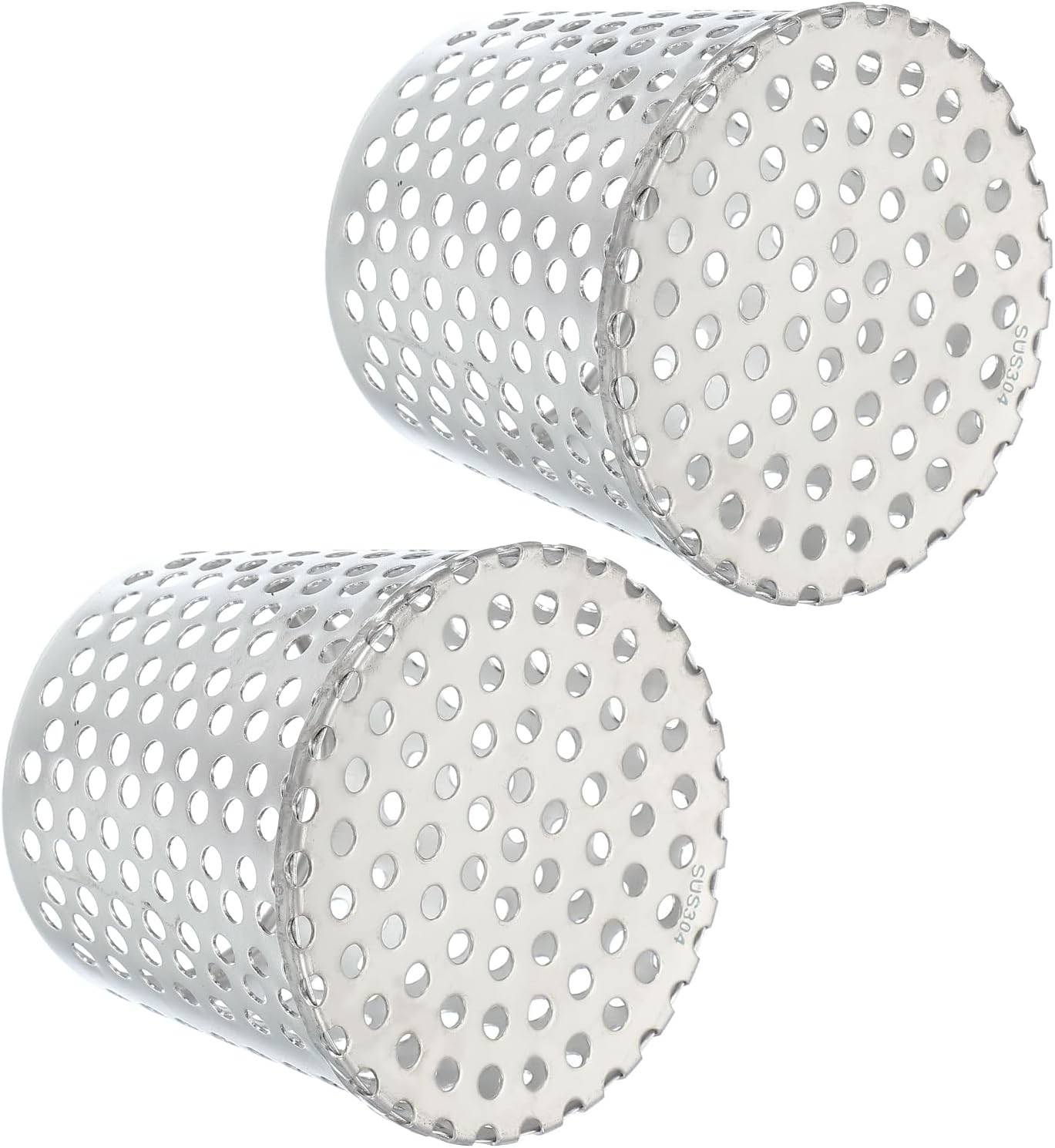 3,5"-3" Dachrinnenfilter, 2 Stück 90×75 Mm Pvc, Endkappe, Dachrost, Konischer Edelstahlfilter Für Fallrohr