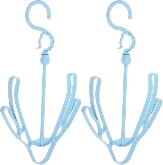 2er-set Schuhtrockner - Platzsparendes Hängeregal - Drehbarer Schuhtrockner