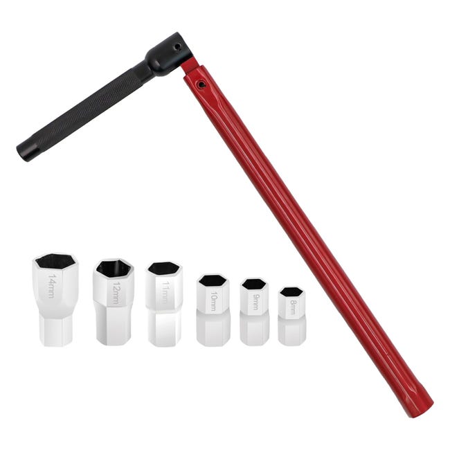 Wasserhahnschlüssel-set, Ersatz-wasserhahnschlüssel 8–14 Mm, Waschbecken-wasserhahnschlüssel Für Die Installation Und Reparatur Von Wasserhähnen