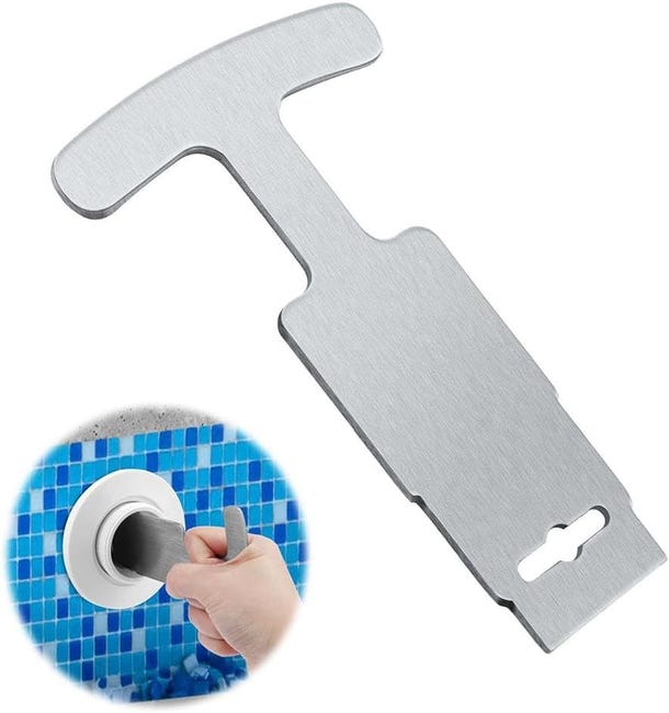 Werkzeug Zum Entfernen Von Poolstopfen, Verbessertes Werkzeug Zum Entfernen Von Poolösen Aus Metall Mit Griff, Pooleinlassarmaturen