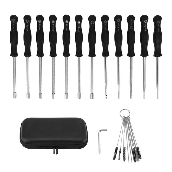 Vergaser-einstellset, Schraubendreher, Seil, Stahlbürste, Komfortgriff, Vergaser-reparaturwerkzeug, 2-takt-motoren, Rasenmäher