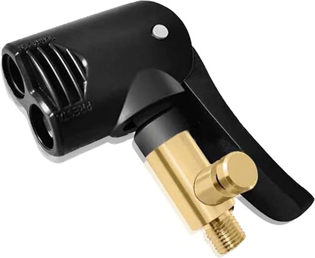Reifenventiladapter, Messing-aufblasdüse, Aufblasventilanschluss Für Auto-, Lkw-, Fahrrad- Und Motorradreifen (auch Für Unaufgepumpte Reifen)