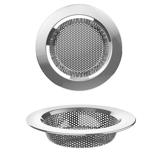 Spülbecken-sieb Aus Edelstahl, Abtropfgitter Für Die Küchenspüle, Abtropfzubehör (1 Kaufen, 1 Gratis, 11 Cm Durchmesser)