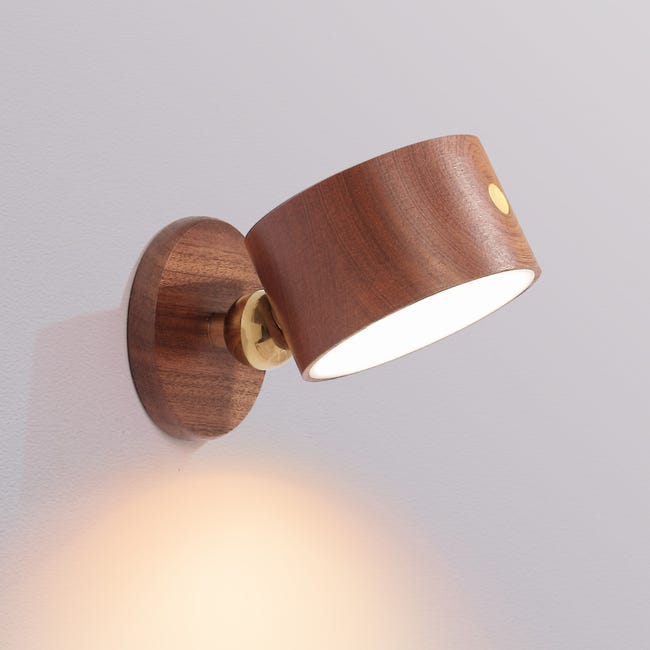 Magnetische Wandleuchte, Kabellose Led-wandleseleuchte, Usb-aufladbare Lampe, Dimmbares Nachtlicht