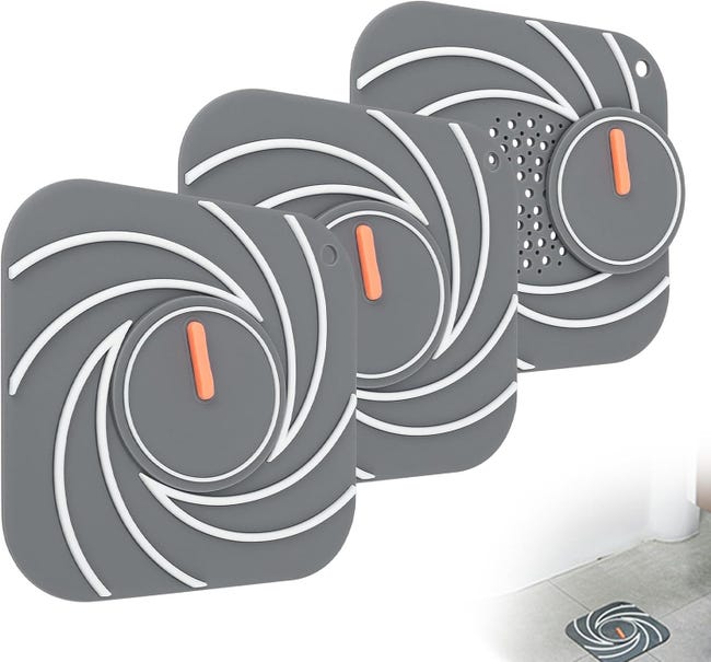 Haarfänger Aus Silikagel Für Die Dusche, 15 Cm Haarfänger Für Die Badewanne, Doppellagiger Duschhaarfilter, Anti-haar-duschgitter Zum Filtern Von Haaren