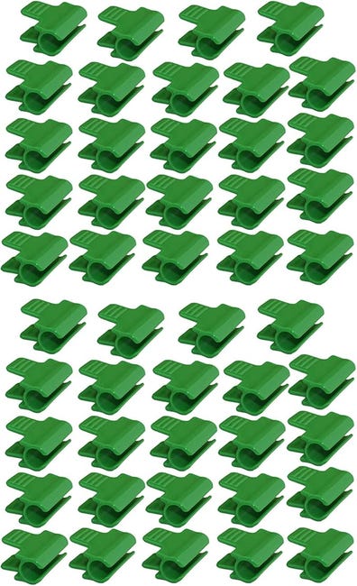 Packung Mit 48 Schlauchschellen Für Gartenschläuche, Zubehör Für Gartenhausfolien, 16 Mm Außendurchmesser, Pflanzenstützen