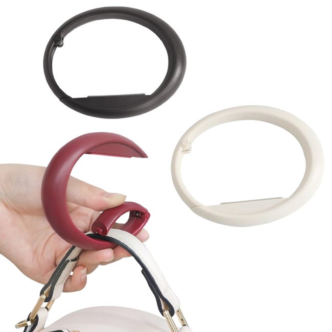 3-teiliger Handtaschenhalter, Handtaschenhaken, Taschenaufhänger, Tischtaschenhaken, Spurloser Taschenaufhänger