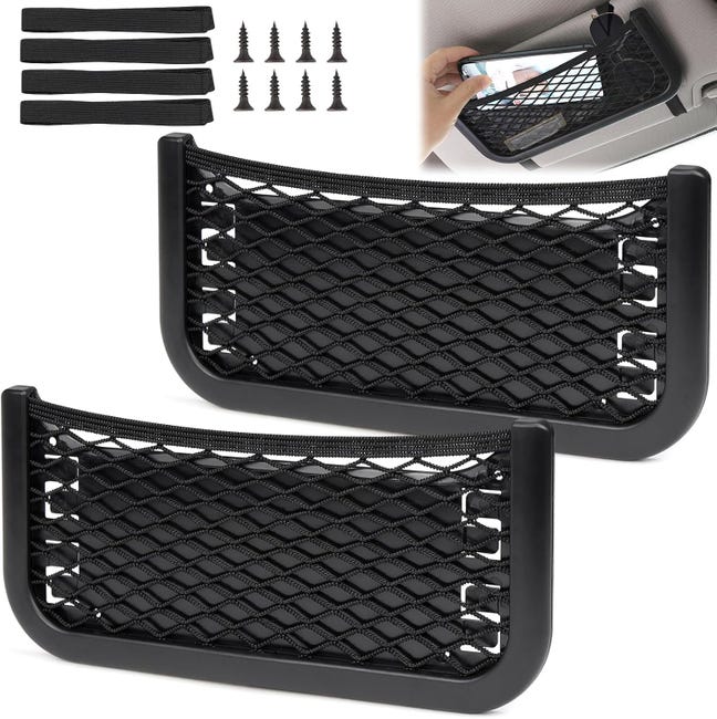 Aufbewahrungsnetz Für Auto Und Zuhause – 2-teiliges Set, Praktisch Für Camping, Auto, Boote Und Zuhause