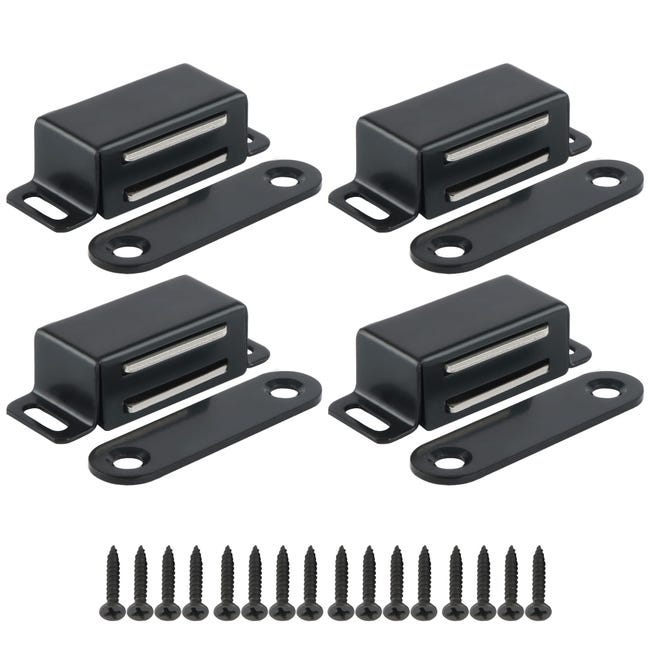 4 Stück 4,6 Cm Magnet-türverschlüsse Für Küchenschranktüren, Magnet-türriegel, Möbelmagnet-schließer Für Schubladen Und Kleiderschränke