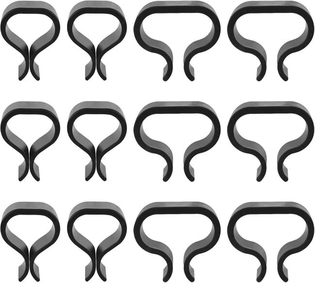 Set Mit 12 Rattan-möbelclips, Rutschfesten Clips, Gartenmöbelclips, Gartenmöbelklemmen, Sofaclips