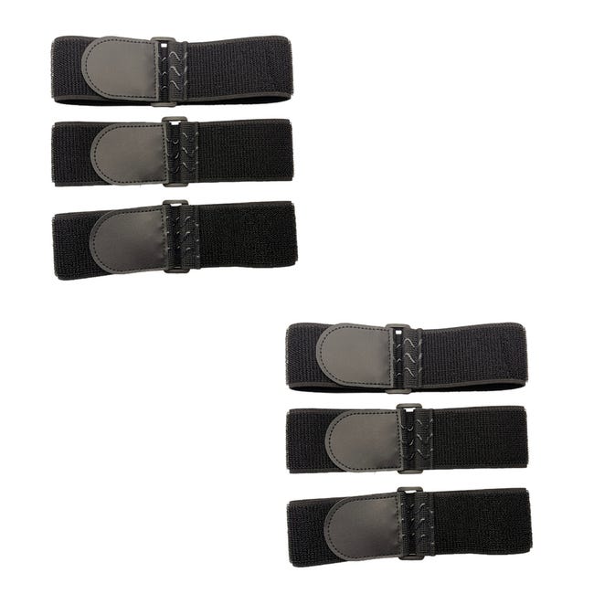 (30 X 5 Cm, 6 Stück) Elastisches Band Mit Antirutschstreifen, Strapazierfähige Und Vielseitige Klettbänder Für Verlängerungskabel Und Leitungen