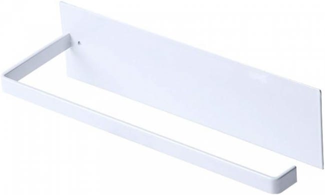 Papierhandtuchhalter Aus Edelstahl, Klebefläche Für Die Unterbaumontage, Papierhandtuchhalter (weiß)