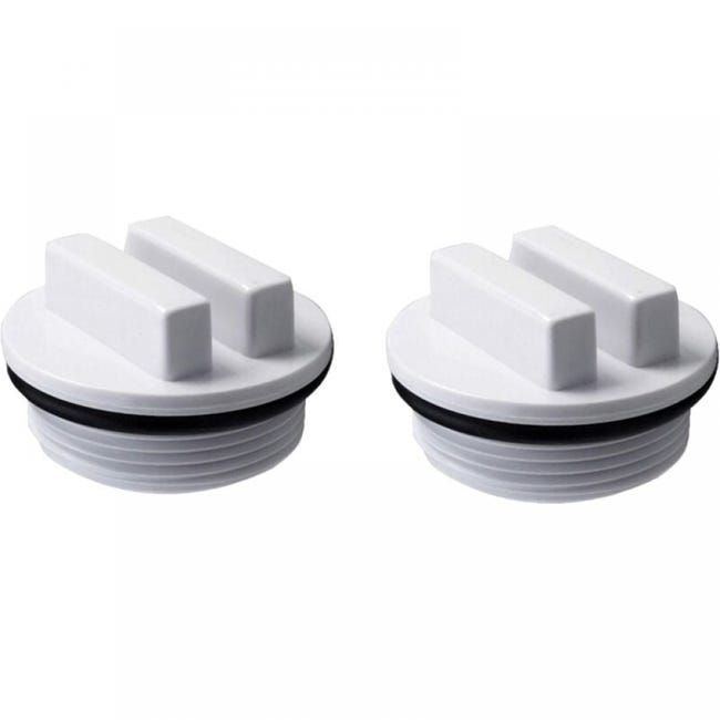 Set Mit 2 Frostsicheren Poolfilterabdeckungen Mit O-ringen, Kompatibel Mit Den Meisten Hayward Pentair Poolfiltern